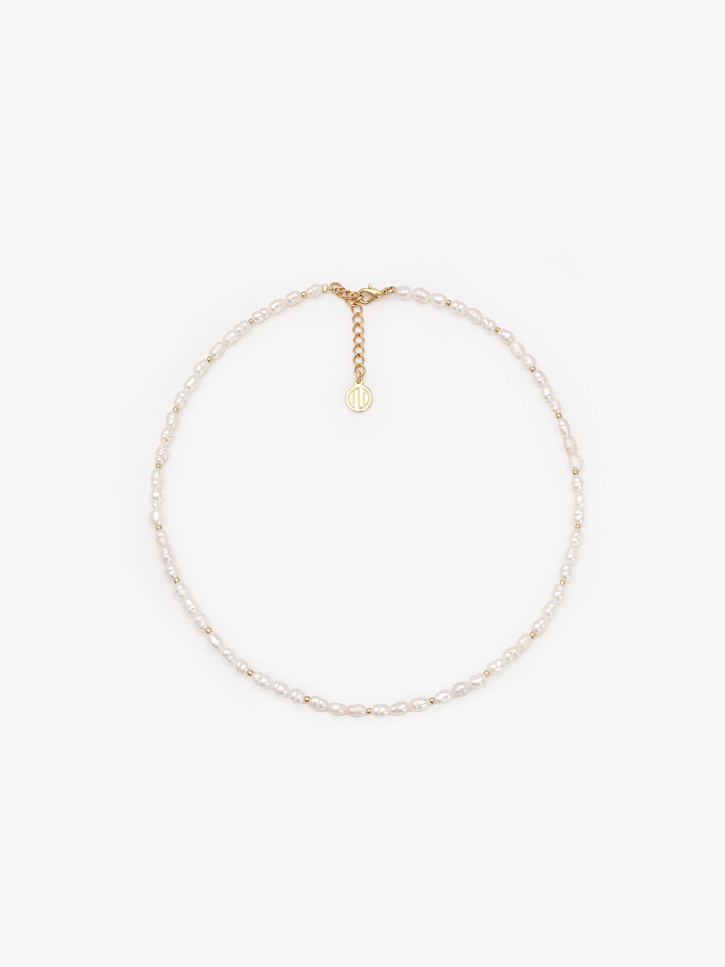 FRESH PEARL NECKLACE / GOLD